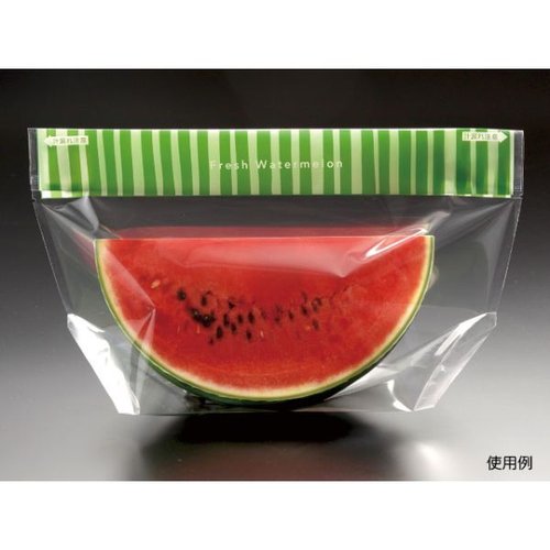 スタンド袋 PS スイカ袋 ボーダー L JAN無 パックスタイル画像