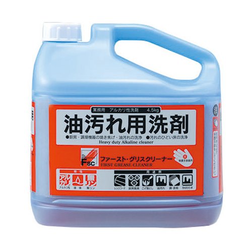 設備・機械用洗剤 ファースト・グリスクリーナー 4.5kg 大一産業画像