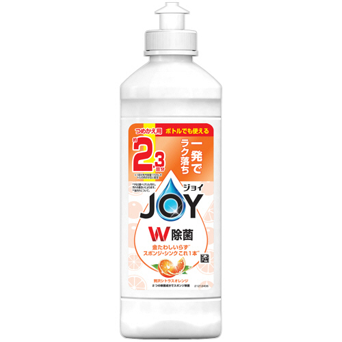 ｼﾞｮｲ W除菌 ｺﾝﾊﾟｸﾄ ｷｬｯﾌﾟ付 贅沢ｼﾄﾗｽｵﾚﾝｼﾞの香り つめかえ用 300mL 1本画像