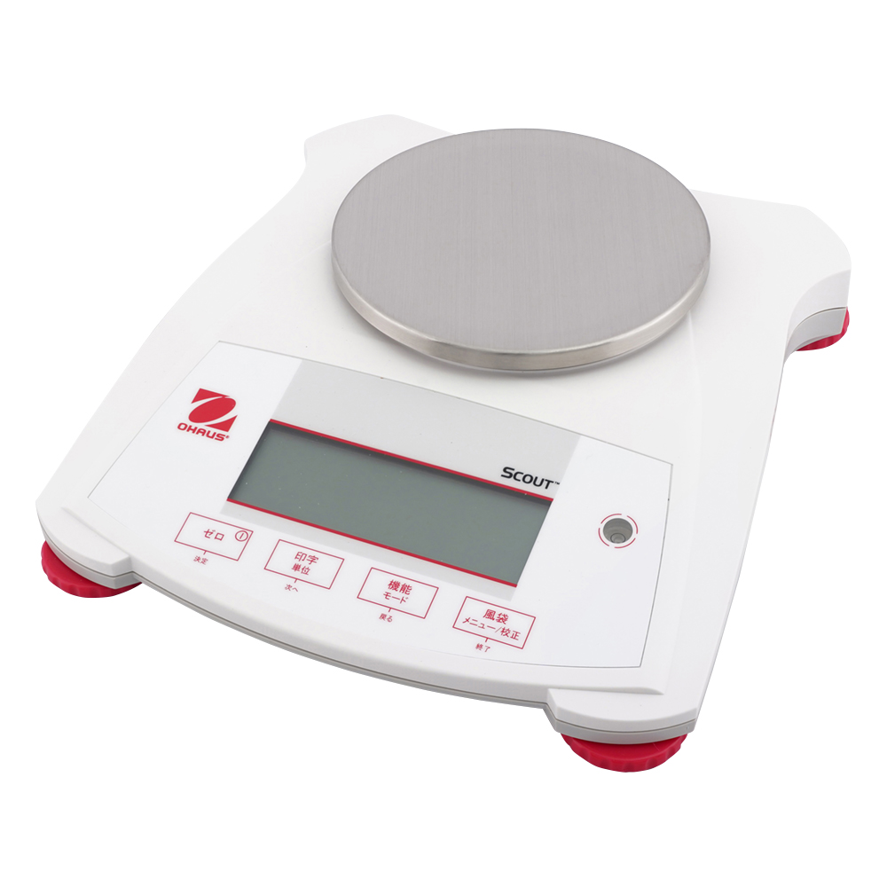 ポータブル電子天秤　φ120mm　620g画像