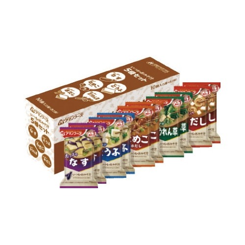 いつものおみそ汁　５種セット　１０食入画像