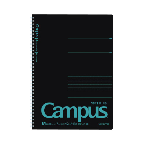 キャンパスソフトリングノート（ドット入り罫線）画像