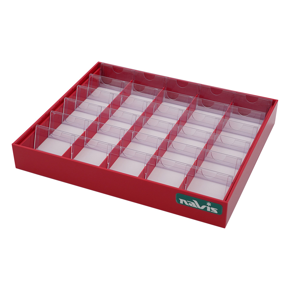 散薬用トレー 30人用 レッド画像