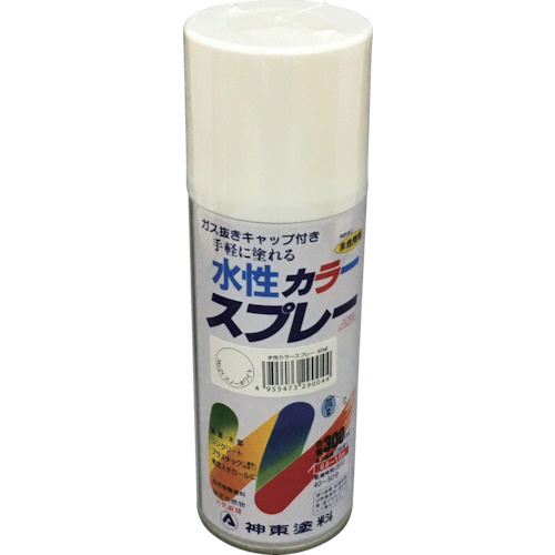 水性ｶﾗｰｽﾌﾟﾚｰ ｽﾉｰﾎﾜｲﾄ 300ml 1本画像