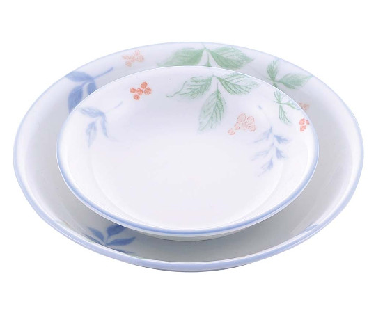 和食器コレクション　強化ささやき　丸皿4.5寸画像