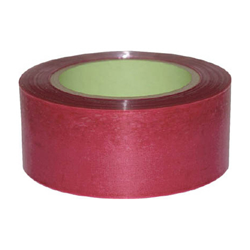 ｽﾄﾚｯﾁﾌｨﾙﾑ 厚みμ20×幅50mm×長さ300m 赤 1巻画像