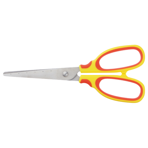 はさみ 刃先先丸 刃渡り65mm ｲｴﾛｰ 1本画像