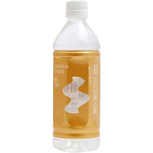 飲む温泉 観音温泉 500ml ﾍﾟｯﾄﾎﾞﾄﾙ 1ｾｯﾄ(48本:24本×2ｹｰｽ)画像