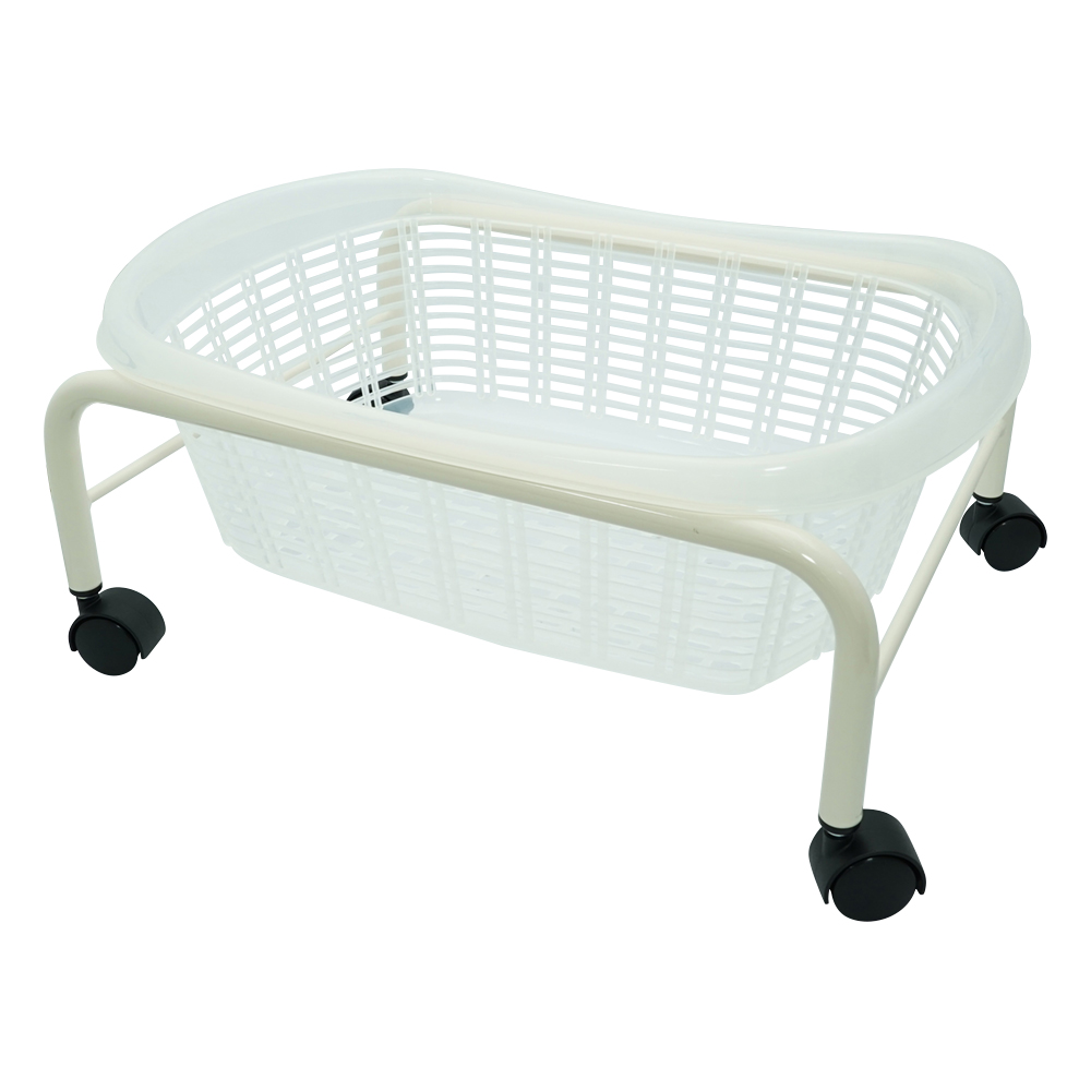 脱衣カゴ 1段用 ホワイト画像