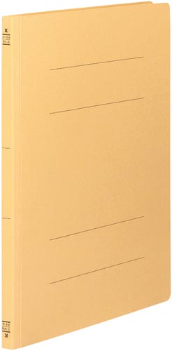 フラットファイルＶ樹脂とじ具　Ｂ４縦　黄　１０冊画像