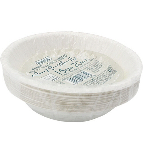 環境良品 ﾍﾟｰﾊﾟｰﾎﾞｰﾙ 約15cm 1ﾊﾟｯｸ(20枚)画像