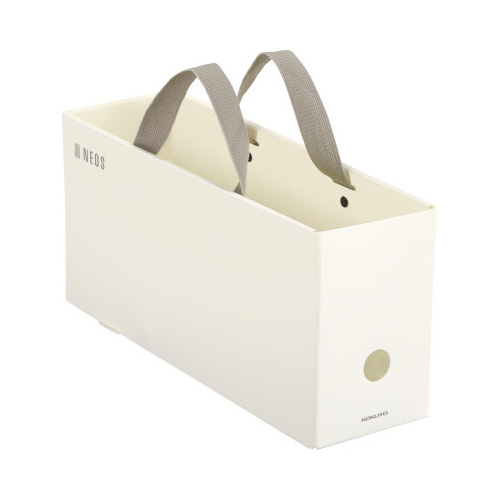 キャリーボックス＜ＮＥＯＳ＞ハーフ　ホワイト画像