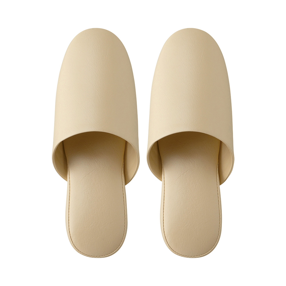 抗菌多機能ビニールスリッパ（かぶり）23～26cm ベージュ画像