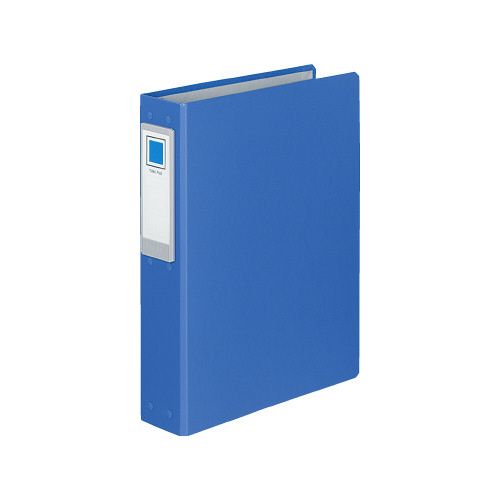 チューブＦロングボディ青Ａ４縦背幅６９ｍｍ４穴