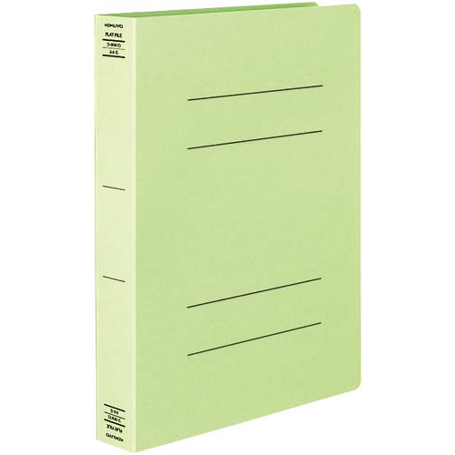 フラットファイルＸスーパーワイド　Ａ４縦緑１０冊画像