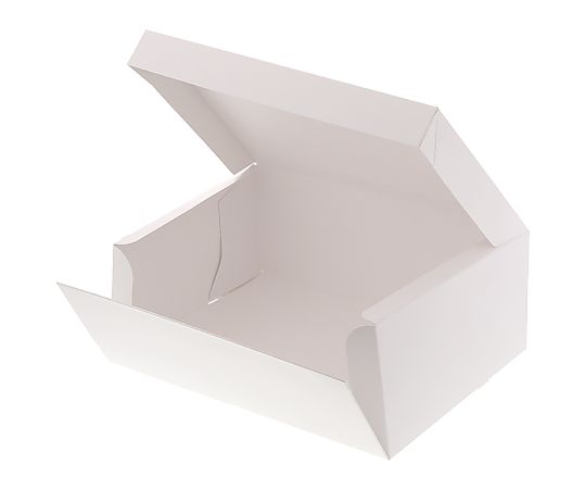 サイドオープンケーキ箱 5号 ケーキ10個用 白 10枚入画像