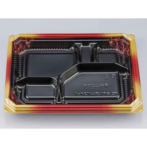 シーピー化成 弁当容器 BFNアルバ34-1 晶葉 本体 発泡画像