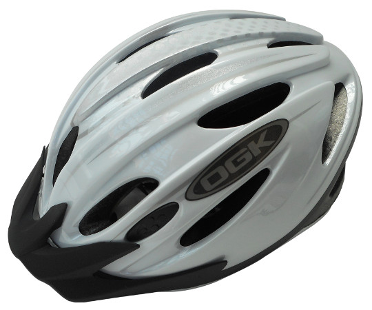 大人用自転車ヘルメット　パールホワイト画像