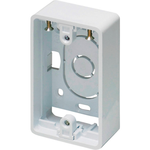 ﾆｭｰ･ｴﾌﾓｰﾙ付属品 露出ﾎﾞｯｸｽ 1個用 超浅型 ﾎﾜｲﾄ 1個画像