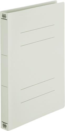 ＰＰフラットファイル　Ａ４縦　厚とじグレー　１冊画像