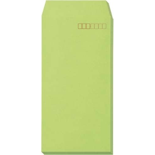 カラークラフト封筒　長３　グリーン　１００枚入画像