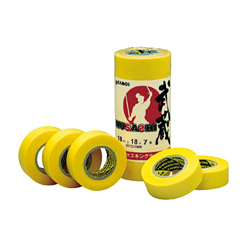 和紙ﾏｽｷﾝｸﾞﾃｰﾌﾟ 武蔵 30mm幅 1ﾊﾟｯｸ(4巻)画像