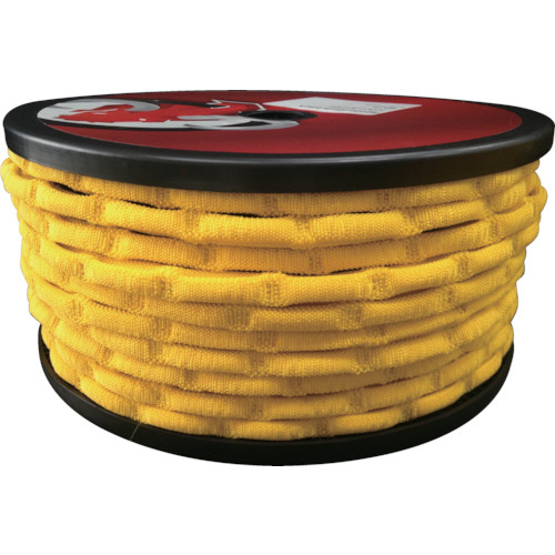 ｺﾞﾑ ｽﾊﾟｲﾀﾞｰｺﾞﾑ ﾄﾞﾗﾑ巻き 40m ｲｴﾛｰ 1巻画像