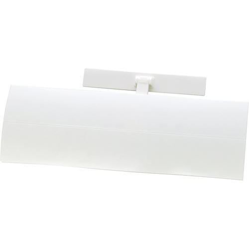 エアコン風よけカバーホワイト画像