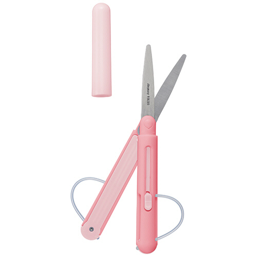 ﾍﾟﾝｶｯﾄ ﾍﾟﾝ型はさみ ﾋﾟﾝｸ 1本画像