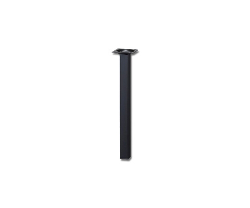 スマートレグ角脚25×25×300mm黒画像
