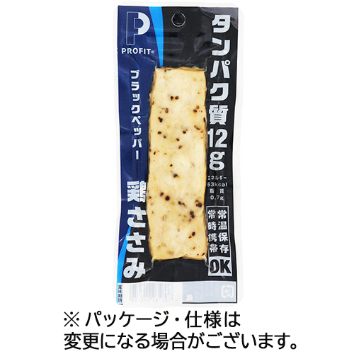 ﾌﾟﾛﾌｨｯﾄささみ ﾌﾞﾗｯｸﾍﾟｯﾊﾟｰ 50g 1本画像