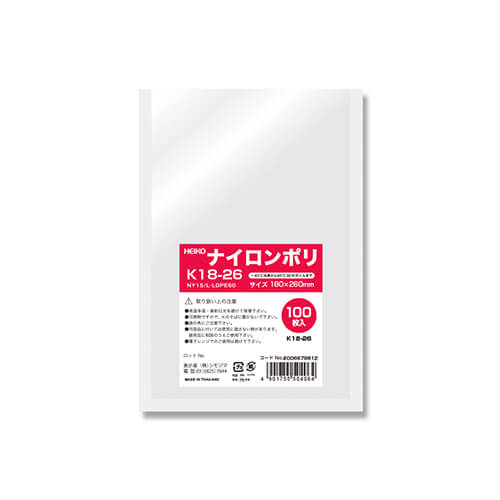 ナイロンポリ Ｋ１８－２６画像