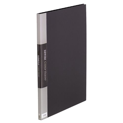 ｸﾘｱｰﾌｧｲﾙ ｶﾗｰﾍﾞｰｽ A3ﾀﾃ 20ﾎﾟｹｯﾄ 背幅16mm 黒 1ｾｯﾄ(5冊)画像