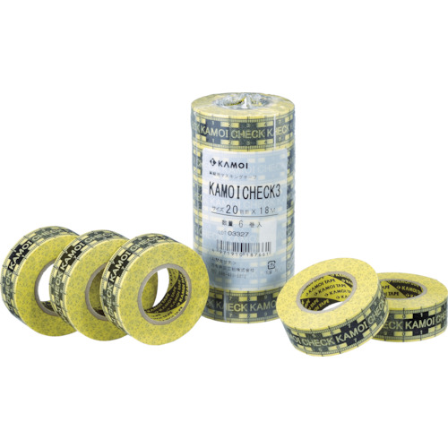 ﾏｽｷﾝｸﾞﾃｰﾌﾟ車両塗装用 1ﾊﾟｯｸ(6巻)画像