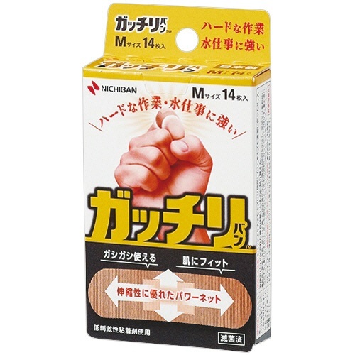 ガッチリバン　Mサイズ　1箱(14枚)画像