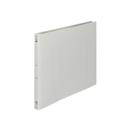 フラットファイル＜ＰＰ＞　Ｂ４横　灰　１冊画像