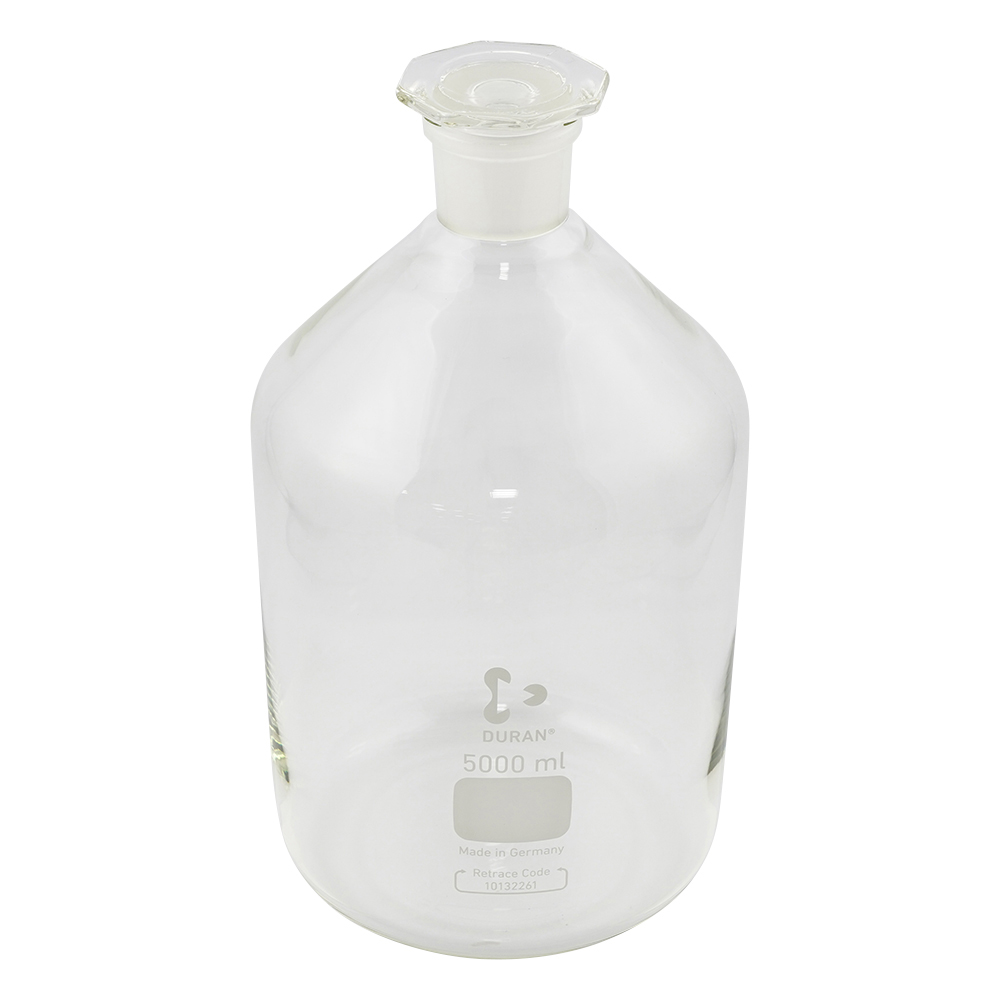 試薬瓶（栓付き）（デュラン(R)）　白　5000mL画像