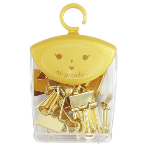 金のﾂﾚﾃｯﾃ ﾀﾞﾌﾞﾙｸﾘｯﾌﾟ 豆 口幅15mm 1ｾｯﾄ(50個:10個×5ｹｰｽ)