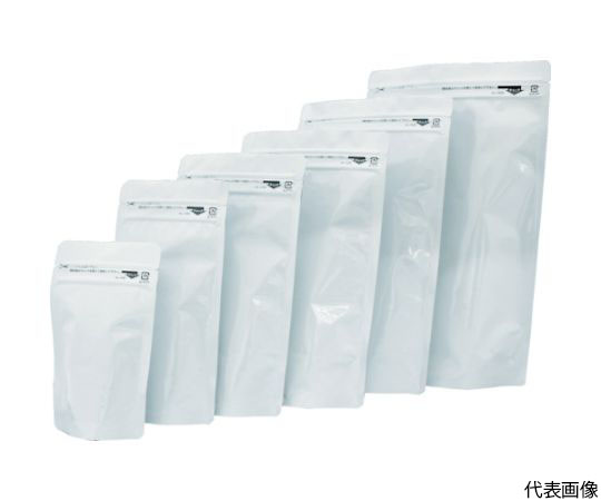 「ラミジップ」　アルミタイプ　白　260×180+53　（50枚入）画像