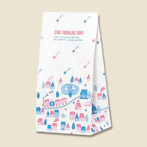 角底袋（ポッポ・幅130×マチ80×高235mm)画像