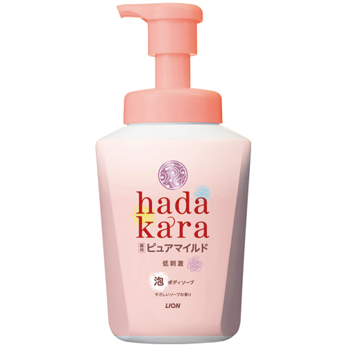 hadakaraﾎﾞﾃﾞｨｿｰﾌﾟ 泡ﾀｲﾌﾟ 薬用ﾋﾟｭｱﾏｲﾙﾄﾞ 本体 550mL 1本画像