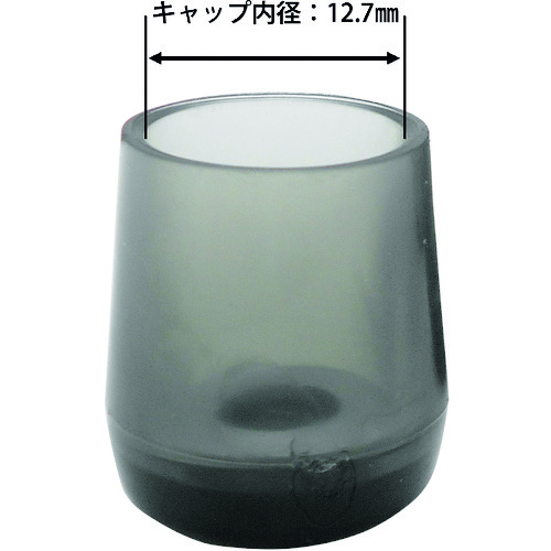 WAKI　鉄板入パイプイスキャップ　4個入画像