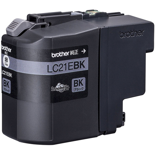 ｲﾝｸｶｰﾄﾘｯｼﾞ ﾌﾞﾗｯｸ 大容量 LC21EBK 1個画像