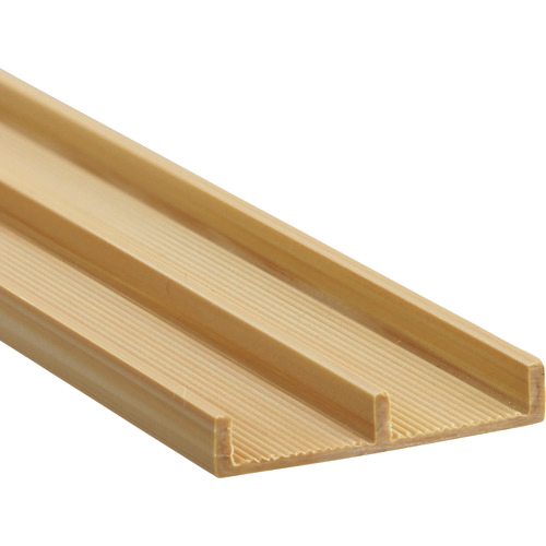 簡易内窓用ﾌﾚｰﾑ&ﾚｰﾙ 下ﾚｰﾙ木目5×30.5×915mm 1本画像