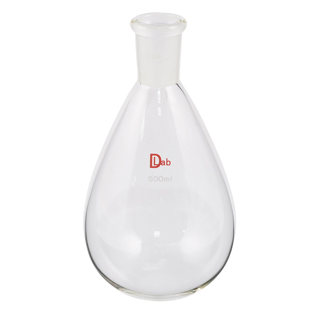 共通摺合平底ナスフラスコ（硼珪酸ガラス-1）　500mL　24/40画像