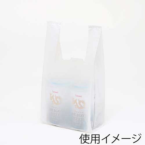 お店の備品に！プレーンで便利なレジ袋