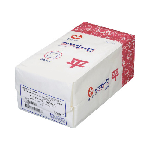 ケアガーゼ　平　３００枚入画像