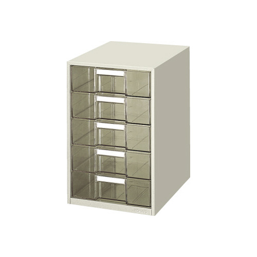 レターケースプラスチック引出し　Ａ４　深型５段画像