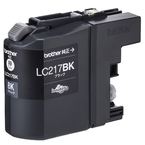 ｲﾝｸｶｰﾄﾘｯｼﾞ ﾌﾞﾗｯｸ 大容量 LC217BK 1個画像