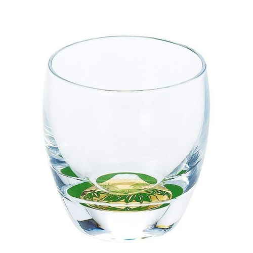 冷酒グラス 富士見松竹梅 100ml 盃 ガラス コップ 竹柄画像